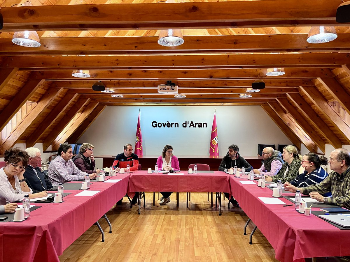 👥Prumèra amassada deth Conselh Generau d’Aran e Ajuntaments tara coordinacion en situacions d’emergéncia.