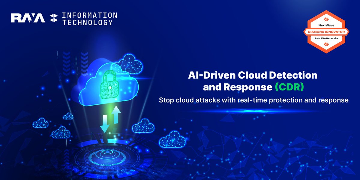 raya_it's tweet image. Empower your SOC with Cortex XDR—unified detection, response, and threat hunting across cloud, endpoints, and networks. Fast deployment, proven security, and strong protection for containers and VMs.

Learn more: bit.ly/3zVulLh
#RIT #PaloAlto #CortexXDR #SOC