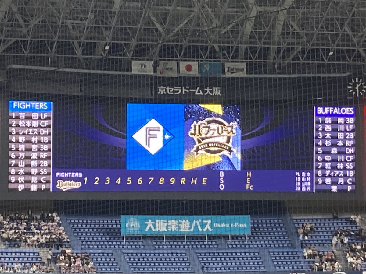1YOP6bRCmlimymK's tweet image. #ハムホー
京セラ2025観戦🎉3連勝
5/6 今日は内容も良かった
(犠打は相変わらず)
#野村 #清宮 #万波
連続2塁打素晴らしかった
そしてNKM弾もあり
#日本ハムファイターズ
#大航海は続く