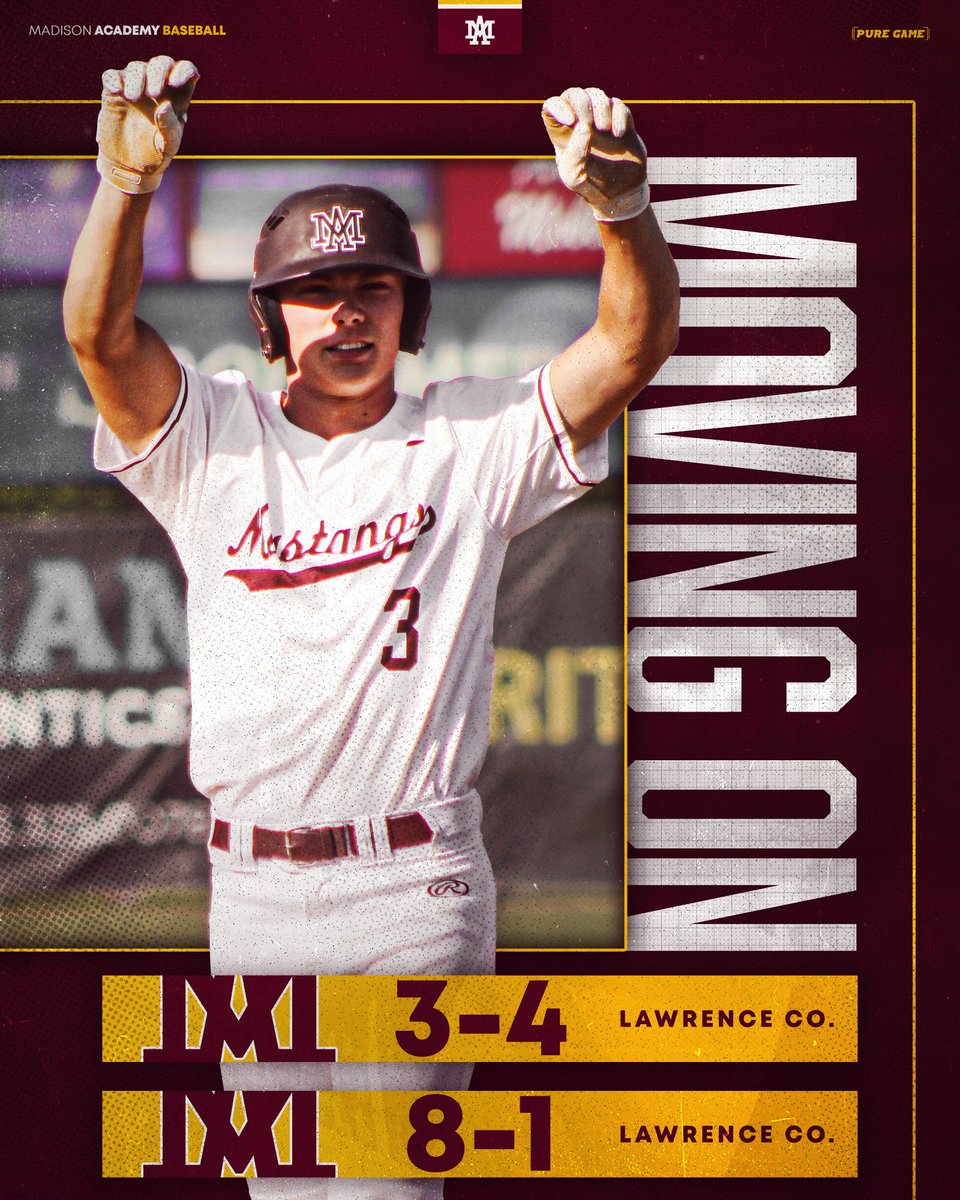 ‼️MUSTANGS ADVANCE TO FINAL 4‼️
Next up will be @ American Christian Academy
Friday 5/9 
5:00 
7:00
Go Mustangs!
Come support the boys and be LOUD LOUD LOUD!!
#BUILDIT