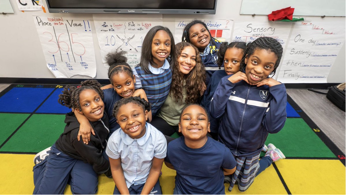 Last week Mission Grammar School was featured in a news article published by Emmanuel College! The article featured the College's commitment to service learning and highlighted Abigail Butts '27 who currently works in Mission's after school program! ⭐ 
 loom.ly/h0oRuZQ