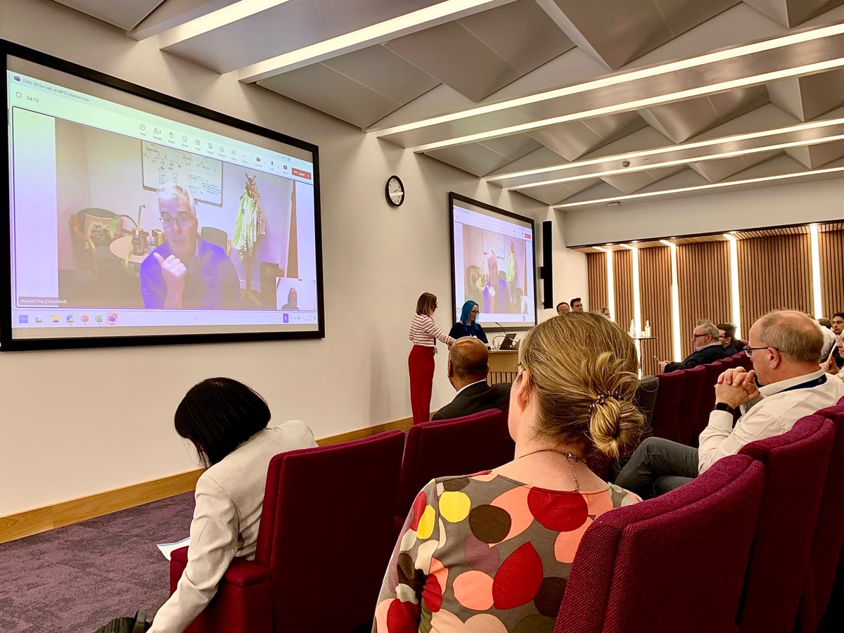 LeedsBRC's tweet image. Great having Prof Alastair Hay @BristolUni call in to talk on Primary Care & join our panel on national implementation of diagnostics. An exciting discussion!
#movingforwardinfectiondiagnostics
@VCarterAMR
@WeHCScientists
@Bivda
@UK_ABHI
@kerrieanndavies
@drjanefreeman