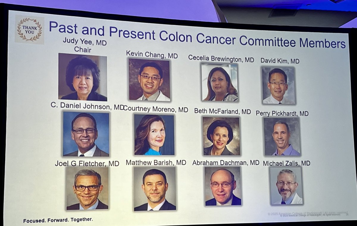 ⁦<a href="/JudyYeeMD/">Judy Yee</a>⁩ informing ⁦<a href="/RadiologyACR/">American College of Radiology</a>⁩ about the long, long journey for CMS coverage of CT colonography.
