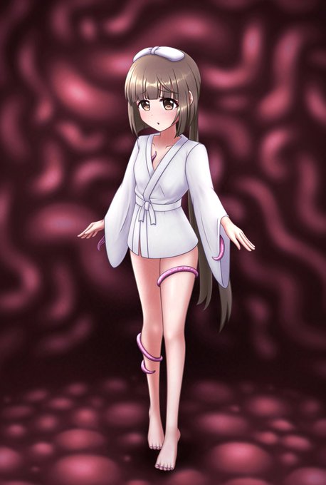 禊の最中に触手の巣窟に引き摺り込まれて人間辞めちゃうよしのん(1/5) 