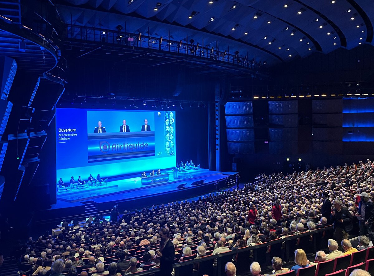 ⏰ The 2025 Air Liquide's Annual General Meeting starts now! 
To participate:

▶️At the Palais des Congrès of Paris
▶️Live on our website:
airliquide.com/2025-annual-ge…
