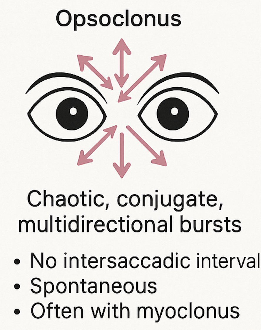 Do you struggle thinking about opsoclonus. Just remember this picture. Don't be fooled by the dancing eyes. See you at the Aspen course. <a href="/movedisorder/">MDS</a>