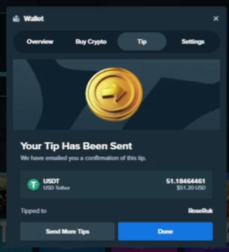 HanveeKick's tweet photo. Congrats Roseruk for guessing within $0.28 of the final balance and winning a tip of $51.20 !!

https://t.co/cIFHR67XR0

#giveaway #winner #stake #stakecasino #onlinecasino #casino #kickstreamer #hanveestream https://t.co/0jG4DIYKYo
