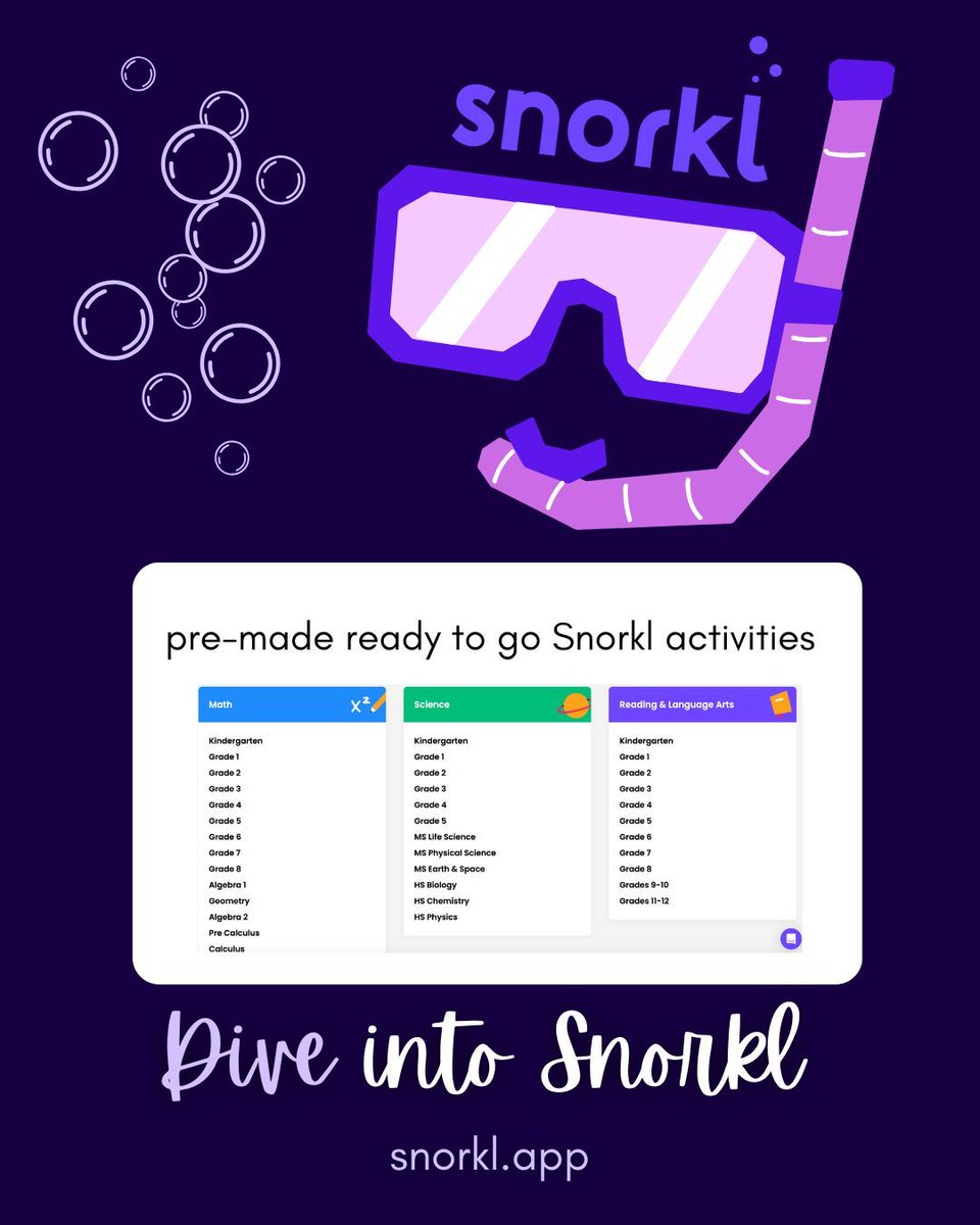Explore thousands of standards-aligned activities in the Snorkl Library—growing every week! Whether you’re looking for quick practice, concept checks, or deeper reasoning tasks, there’s something for every classroom. Plus, stay tuned: new curriculum partners are joining soon!