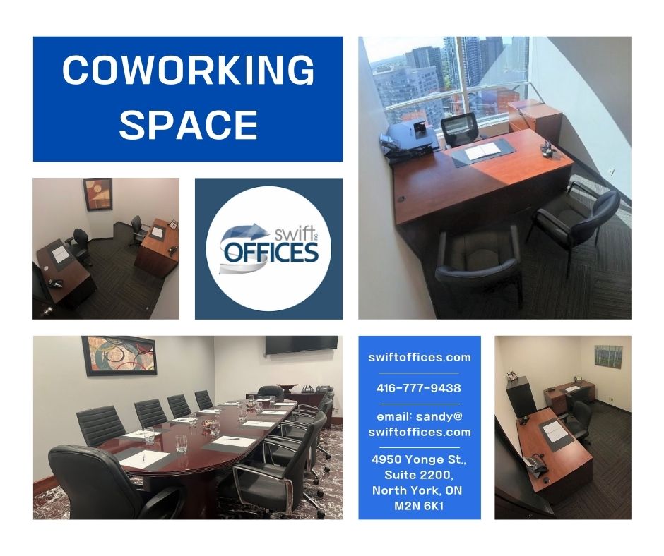 Swift Offices (@swiftoffices) on Twitter photo Elevate your workday at Swift Offices - a coworking space designed for focus, collaboration and growth.
☏ 416-777-9438
✉ sandy@swiftoffices.com
#SwiftOffices #CoworkingSpace #OfficeLeasing #OfficeSpace #SharedOffice #OfficeSpaceForRent #OfficeRental #PrivateOffice #Toronto Elevate your workday at Swift Offices - a coworking space designed for focus, collaboration and growth.
☏ 416-777-9438
✉ sandy@swiftoffices.com
#SwiftOffices #CoworkingSpace #OfficeLeasing #OfficeSpace #SharedOffice #OfficeSpaceForRent #OfficeRental #PrivateOffice #Toronto