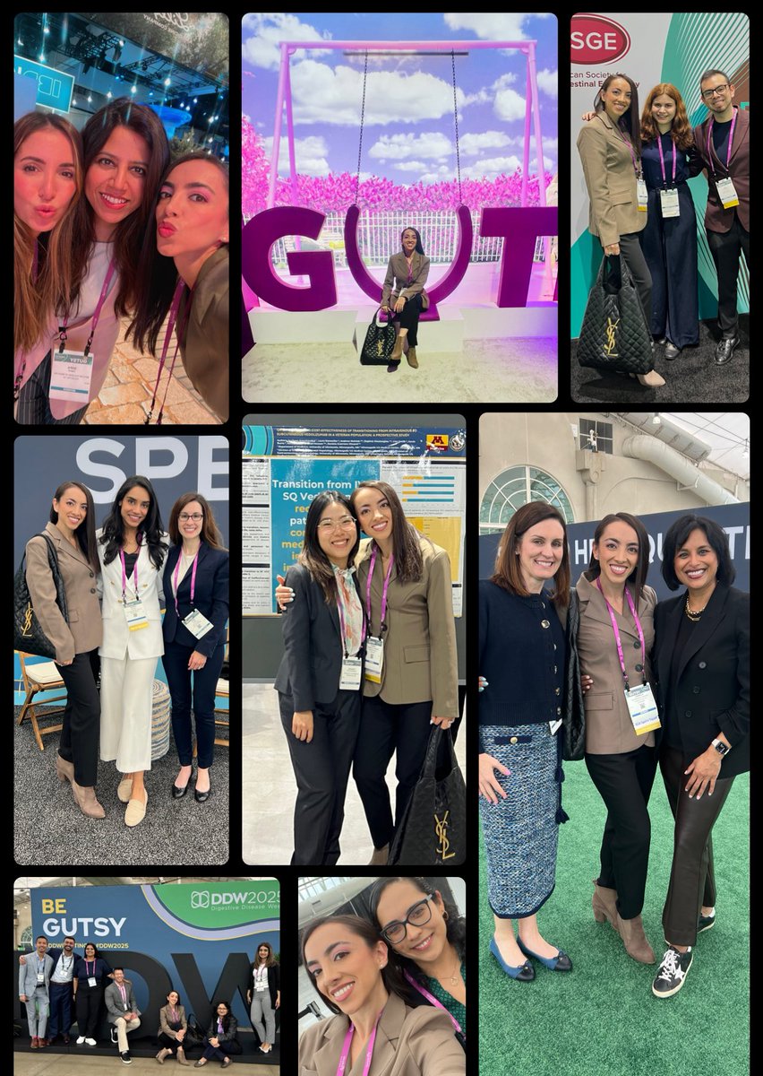 Daniela Guerrero Vinsard MD (@dvinsard) on Twitter photo SO grateful to have crossed paths with essential humans on my last day at #DDW2025 🖤📸
Proud of @SucapaAraya ✨who outstandingly presented our #IBD research to many visitors📈🙏🏽
My heart is full ❤️🩹 Love this community and LOVE GI #AGAGastroSquad <a href="/AmerGastroAssn/">American Gastroenterological Association (AGA)</a> SO grateful to have crossed paths with essential humans on my last day at #DDW2025 🖤📸
Proud of @SucapaAraya ✨who outstandingly presented our #IBD research to many visitors📈🙏🏽
My heart is full ❤️🩹 Love this community and LOVE GI #AGAGastroSquad <a href="/AmerGastroAssn/">American Gastroenterological Association (AGA)</a>