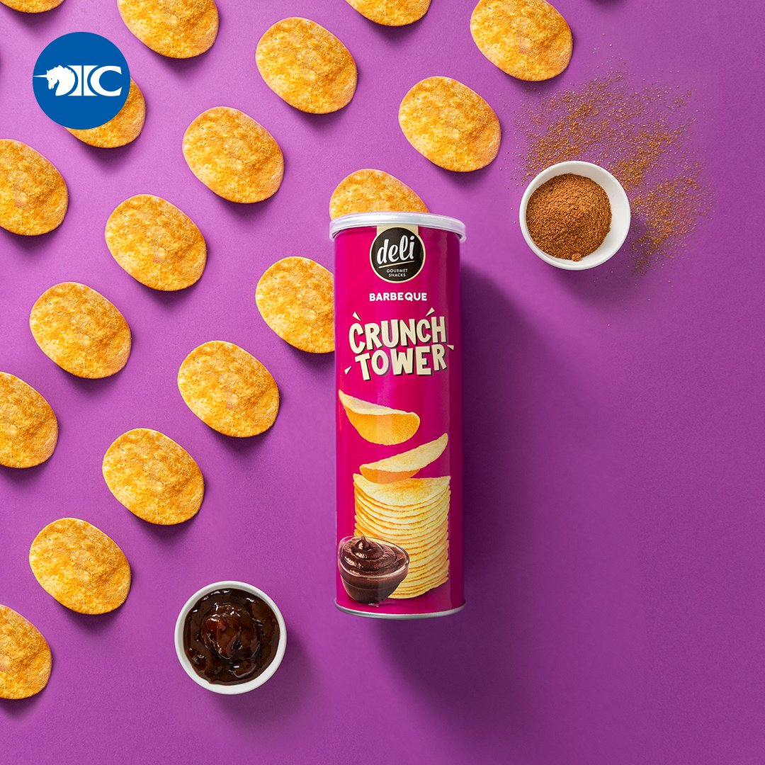Clicks_SA's tweet photo. Discover the irresistible taste of our new crispy snack, Deli’s CRUNCH TOWER!
Introducing our new Barbeque flavour – a smoky, savoury delight that will send your tastebuds on an adventure! 🍿✨
#Deli #CrunchTower #CrunchTime #FlavourExplosion #Barbeque https://t.co/IOzBSB4jgb