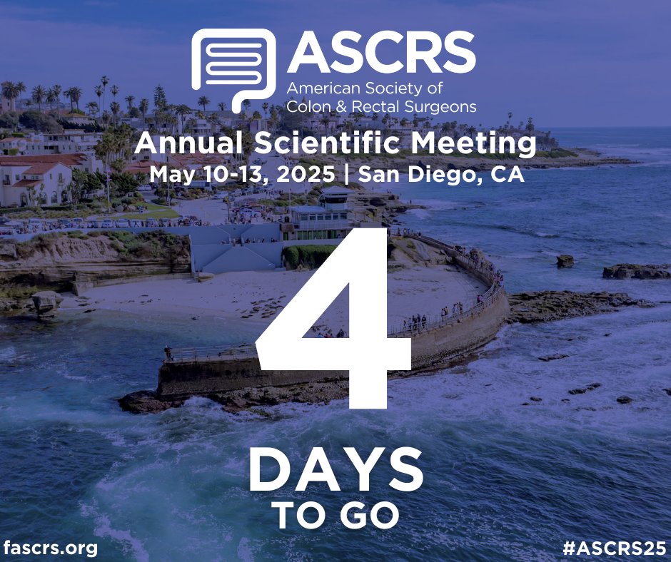 ⏳ Just 4 Days Until #ASCRS25!

The final countdown is on! Make your arrival seamless by picking up your badge early at the ASCRS registration desk.

Registration opens Friday, May 9, from 3:00 PM to 6:00 PM (PT) at the San Diego Convention Center, Lobby A, Ground Level. We