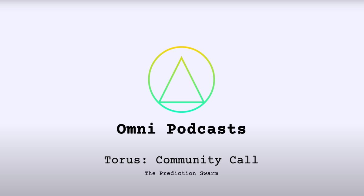 The cascade of delegation begins to take shape. <a href="/torus_network/">Torus</a> gave the first visual representation of the agentic swarm in their recent community call.

🎥youtu.be/Ug3DOQCOnbU