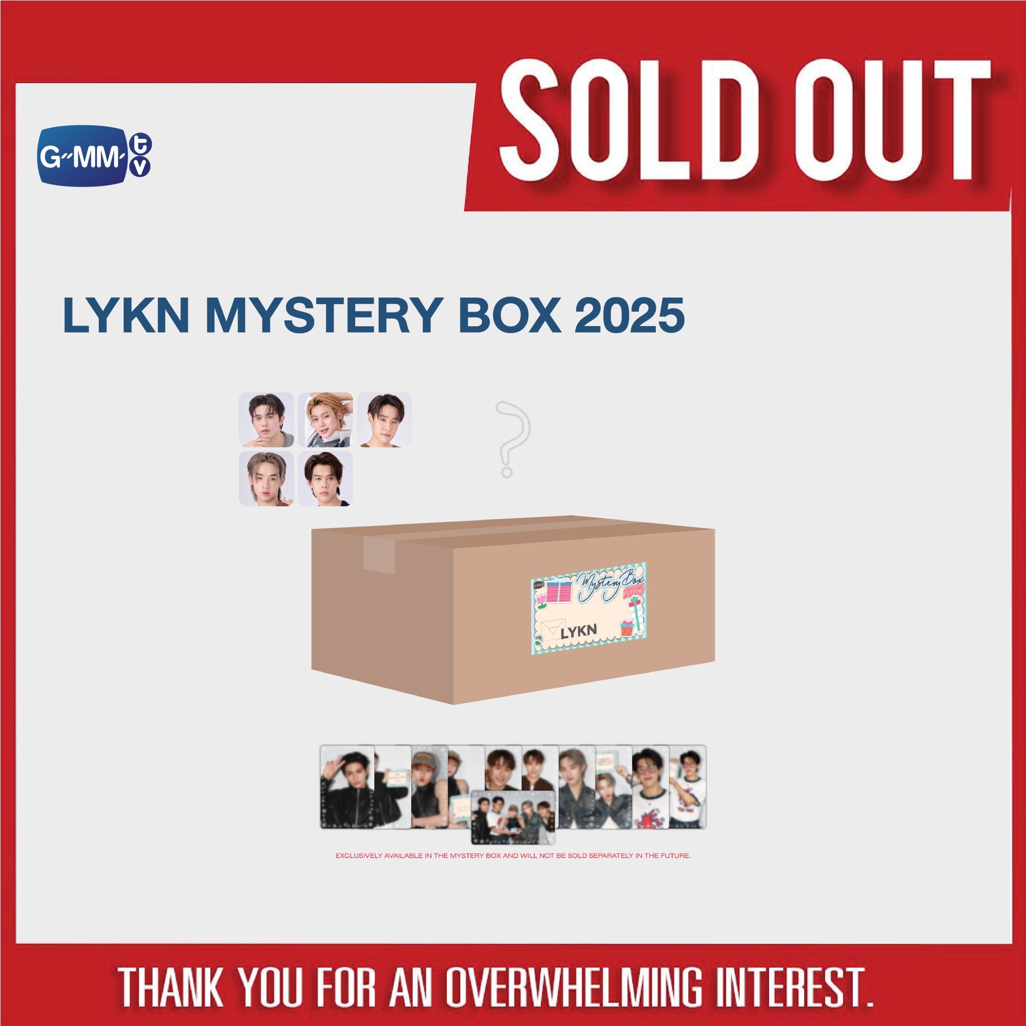 GMMTV ミステリー Mystery BOX 2025 JoongDunk GMMTV : Mystery Box 2025 - Joong & Dunk @ eThaiCD.com
