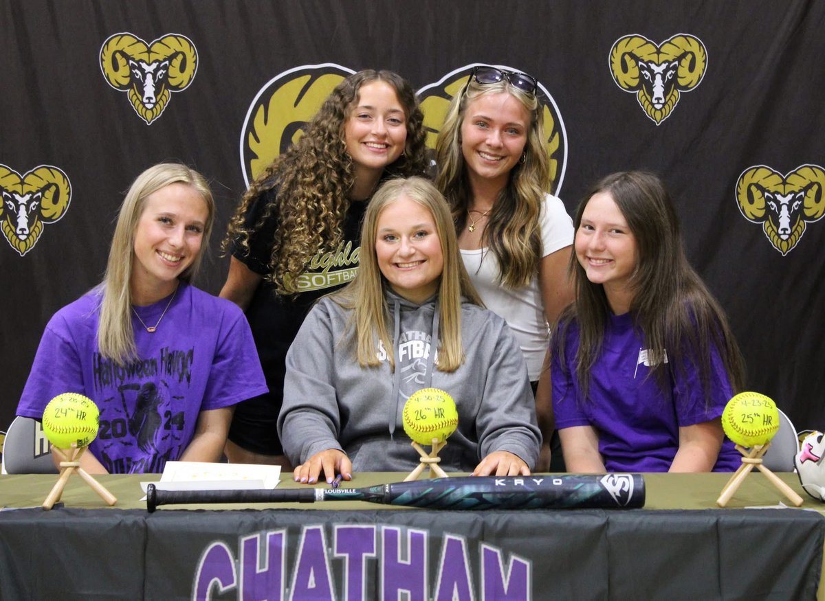 Highlands SD (@highlandssd) on Twitter photo CONGRATS to senior Madison Gorney for her commitment to continue her academic and softball career <a href="/ChathamU/">Chatham University</a>! <a href="/HighlandsAthl/">Highlands_Athletics</a> celebrated her commitment with her family, teammates and coaches on May 2. #committed #chathamcougars #RamPride 🥎💜 CONGRATS to senior Madison Gorney for her commitment to continue her academic and softball career <a href="/ChathamU/">Chatham University</a>! <a href="/HighlandsAthl/">Highlands_Athletics</a> celebrated her commitment with her family, teammates and coaches on May 2. #committed #chathamcougars #RamPride 🥎💜