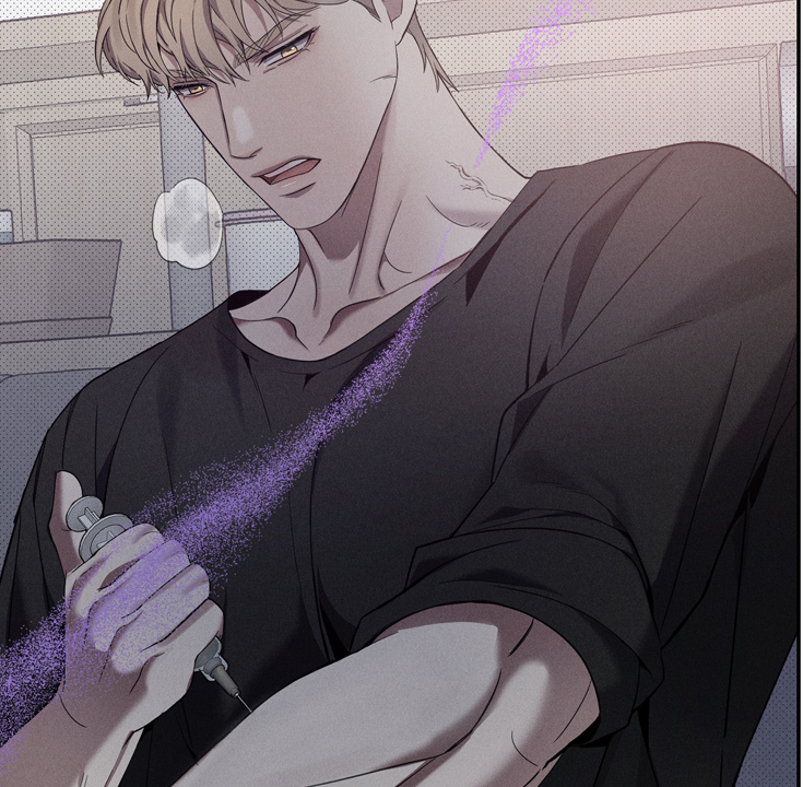 acjuter's tweet image. &lt;뒤바뀐 알파&gt;21화가 업로드 되었습니다✨
📎bomtoon.com/detail/Qalpha
주사 맞는 해강이..