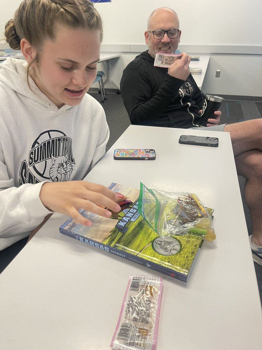 Hey <a href="/CarlAzuz/">Carl Azuz</a>! One of my students brought me candies from around the world and thought you should know! Favorite: Sweet Potato Kit Kat Least Favorite: Vinegar Octopus
