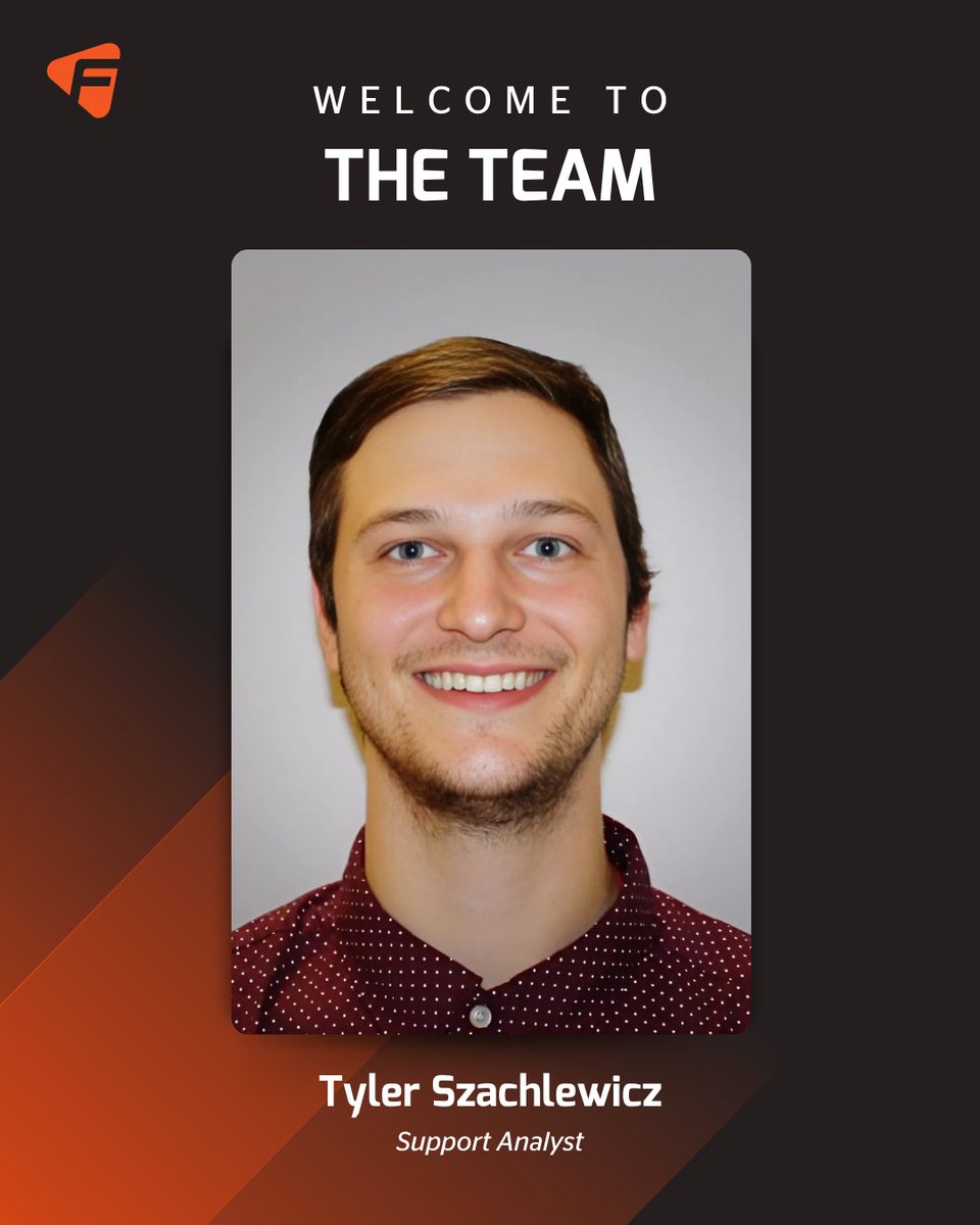 We are happy to welcome Tyler Szachlewicz to the FSET team!