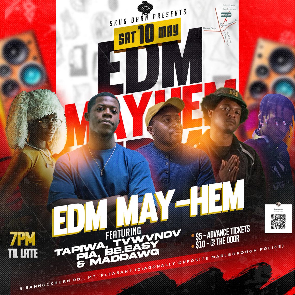 Get ready to light up the night! Join us for some electrifying EDM that will keep you dancing till dawn! #MAYhem  #EDM #DJ #PartyVibes <a href="/pia_sumn/">Bunsen’s Burner</a>