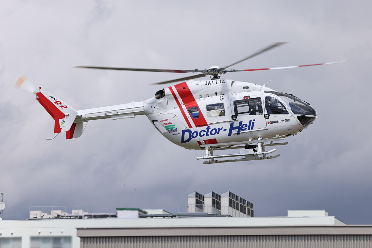 Aero Asahi MBB-Kawasaki BK117C-2（JA117A） #ZZZZ 道北ドクターヘリ