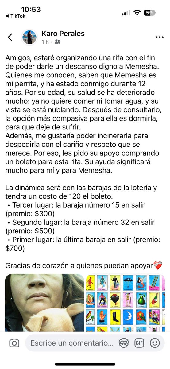 Blas72Lidia's tweet photo. Urge ayudar a Memeshita https://t.co/BXCmGnM5JO