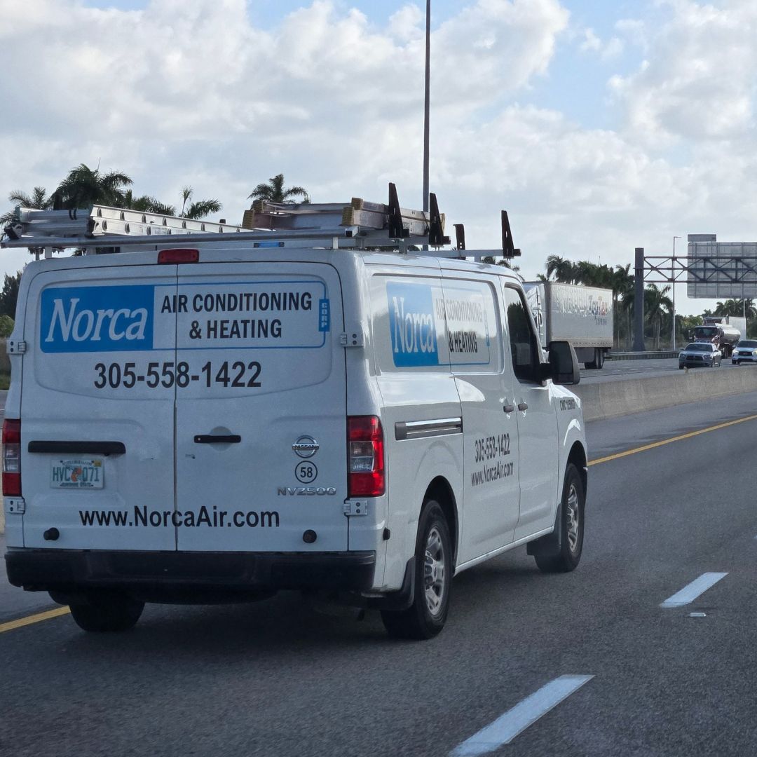 Spotted the Norca van on the road this morning—another day, another home or business getting cool again.

Call us if your A/C’s acting up: 305-558-1422

#HVAC #Miami #NorcaAir