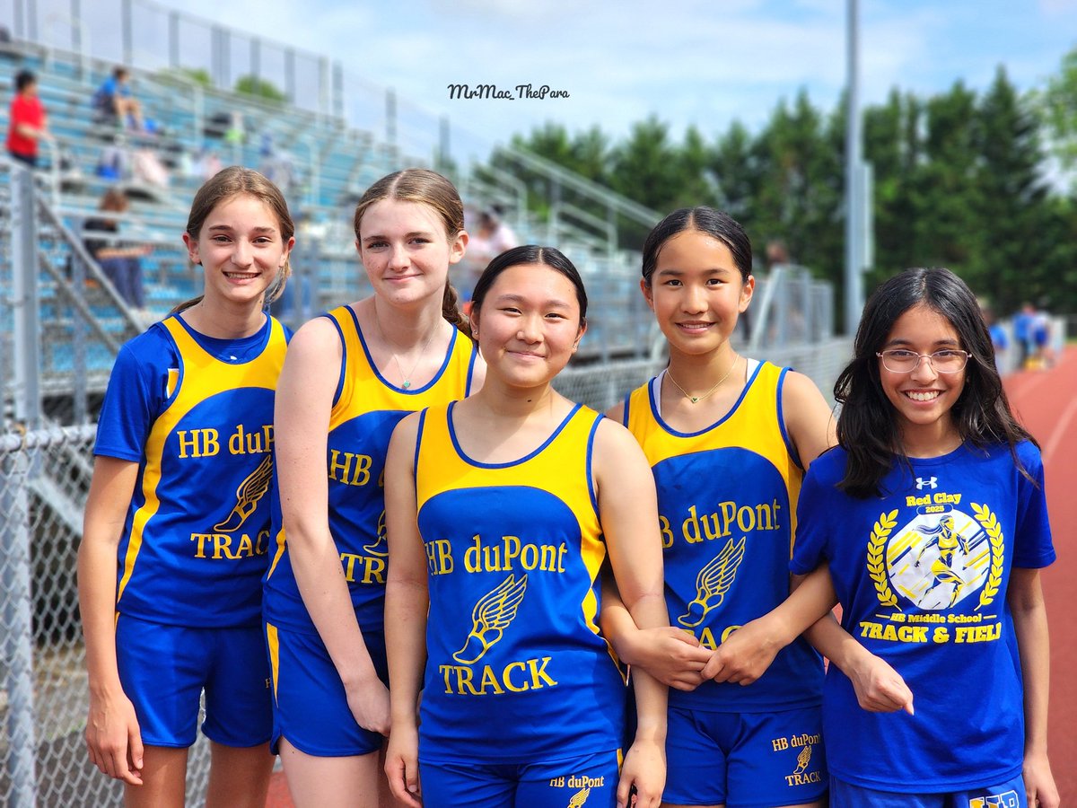 We were thankful that the sun came back out for yesterdays meet vs. Dickinson.