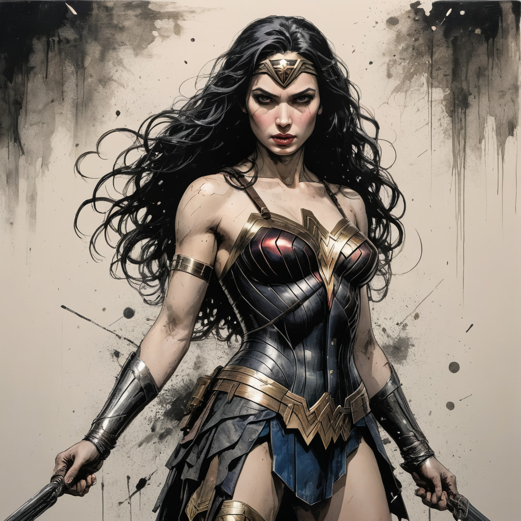 MaurusM_AI's tweet image. Wonder Woman