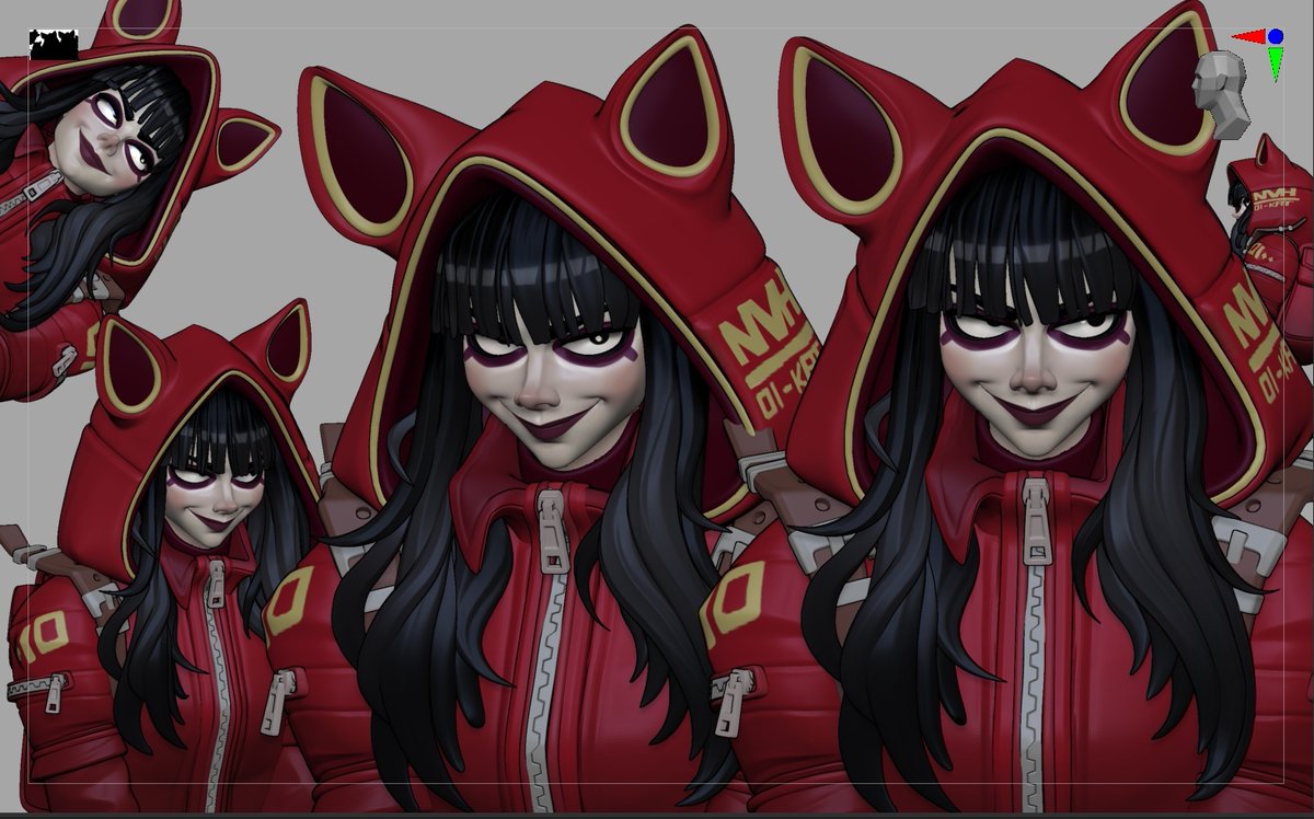 More screenshots😺
Based on concept by Serge Birault 
#3DCG