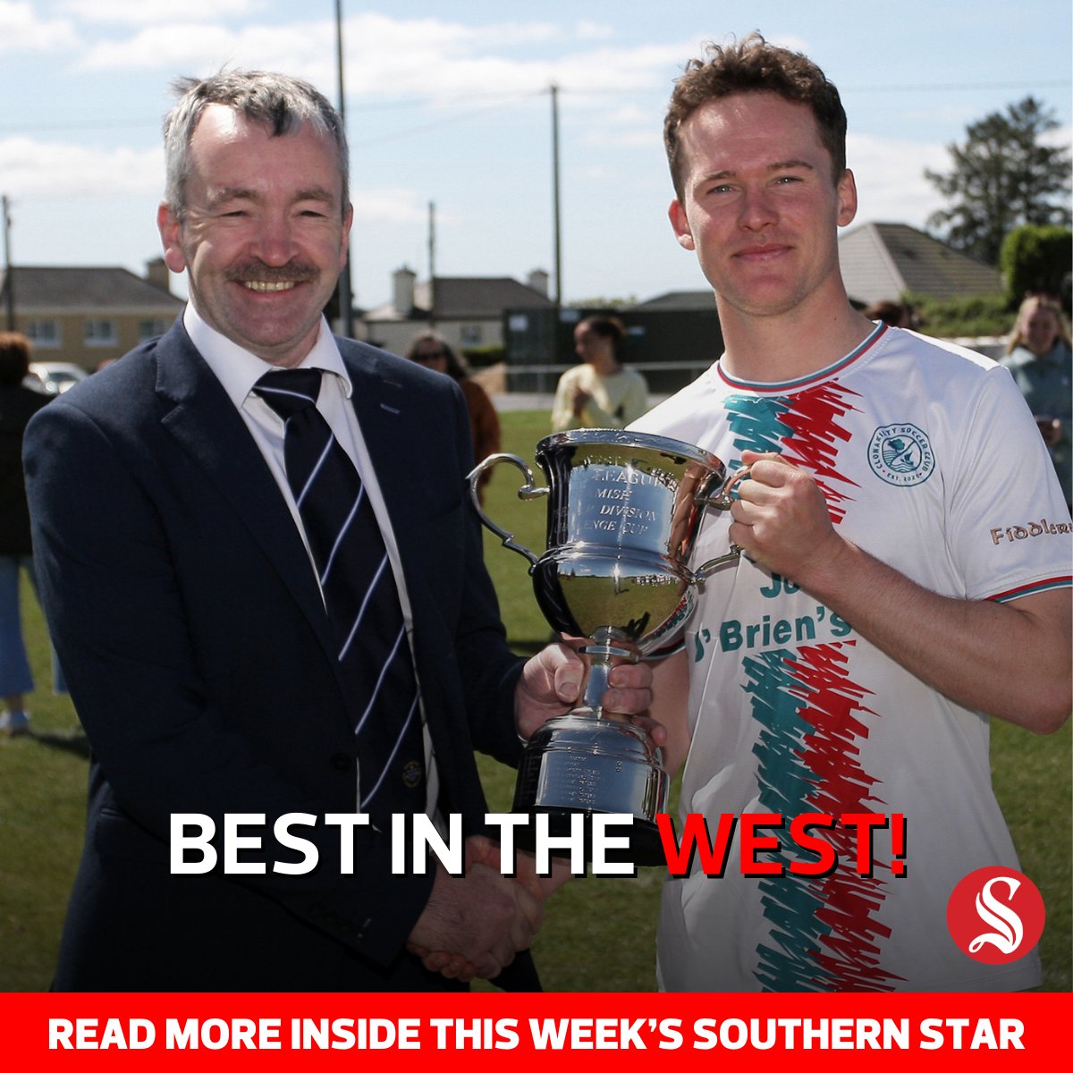 Southern Star Sport (@westcorksport) on Twitter photo In Thursday’s <a href="/SouthernStarIRL/">The Southern Star</a>, we reflect on <a href="/clonsoccerclub/">clonakilty soccer club</a> completing the <a href="/westcorkleague/">⚽West Cork League</a> quadruple.
Their 4-2 win over Drinagh Rangers was a great way to end the season, we have a report and reaction from last Sunday’s encounter
To subscribe ➡️ southernstar.ie/subscribe In Thursday’s <a href="/SouthernStarIRL/">The Southern Star</a>, we reflect on <a href="/clonsoccerclub/">clonakilty soccer club</a> completing the <a href="/westcorkleague/">⚽West Cork League</a> quadruple.
Their 4-2 win over Drinagh Rangers was a great way to end the season, we have a report and reaction from last Sunday’s encounter
To subscribe ➡️ southernstar.ie/subscribe