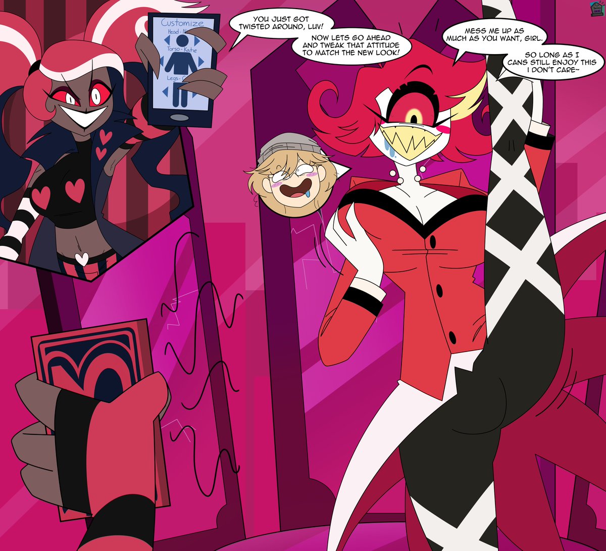 It looks like Velvette got some new "dolls" to mix and match with. Here, we can see <a href="/IronicMonarch/">ironicmonarch</a>, <a href="/CM_Artist/">CM</a>, and <a href="/Yum_Stacks/">🔞Short Cakes~</a> getting the mix-up treatment! Some are more into it than others!

I wonder what other combinations she'll come up with more "willing dolls"~!