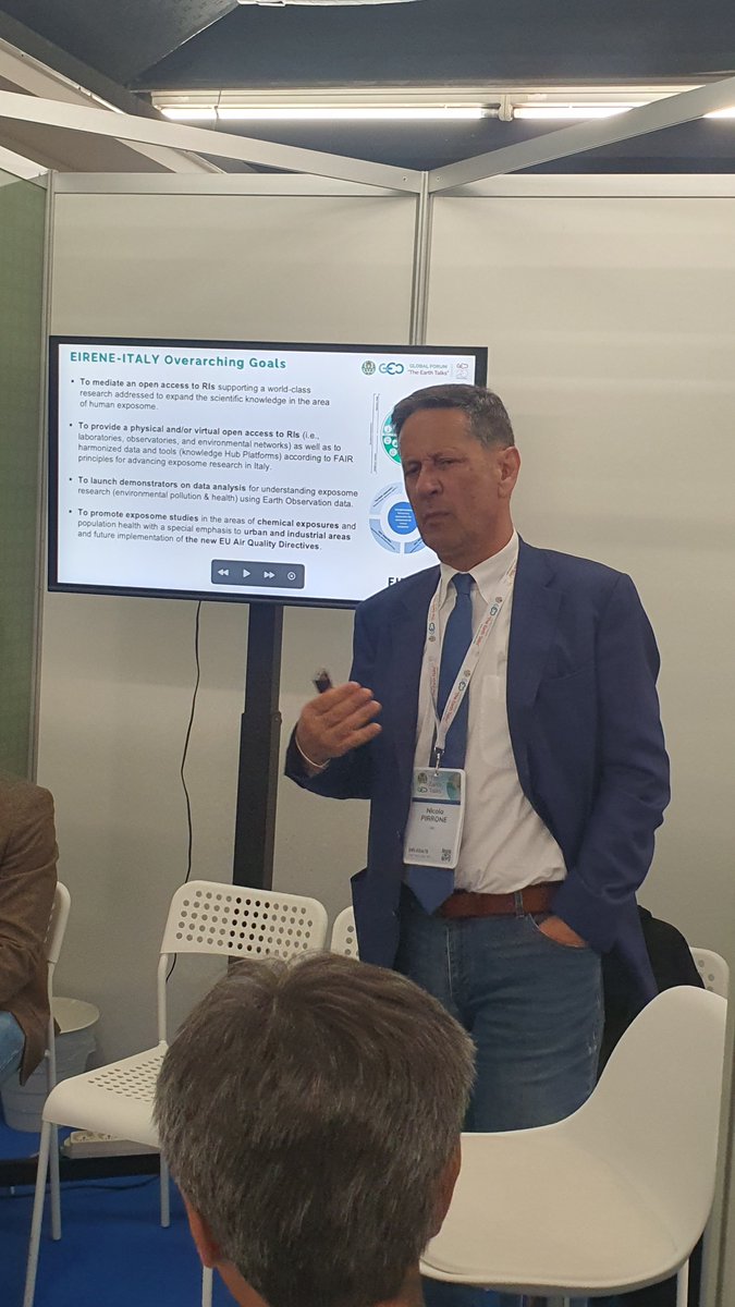 ITINERIS_RI's tweet photo. At 12:00 PM, a deep dive into two key research infrastructures: ACTRIS, focused on aerosols, clouds, and trace gases, and EIRENE, dedicated to environmental exposure assessment.
Speakers: L. Mona, N. Pirrone. Session moderated by A. Provenzale. #ACTRIS #EIRENE #Environment https://t.co/z12VrXFVpy