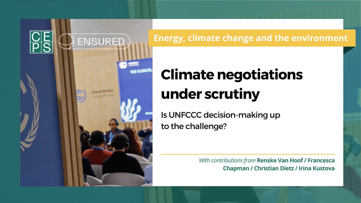 As the world approaches #COP30 in Belém and the Paris Agreement’s 1.5°C threshold has already been breached, climate action is more urgent than ever. But is the current UN framework of COPs up to the task of global climate governance?

This new <a href="/ensured_eu/">ENSURED</a>  report scrutinises the