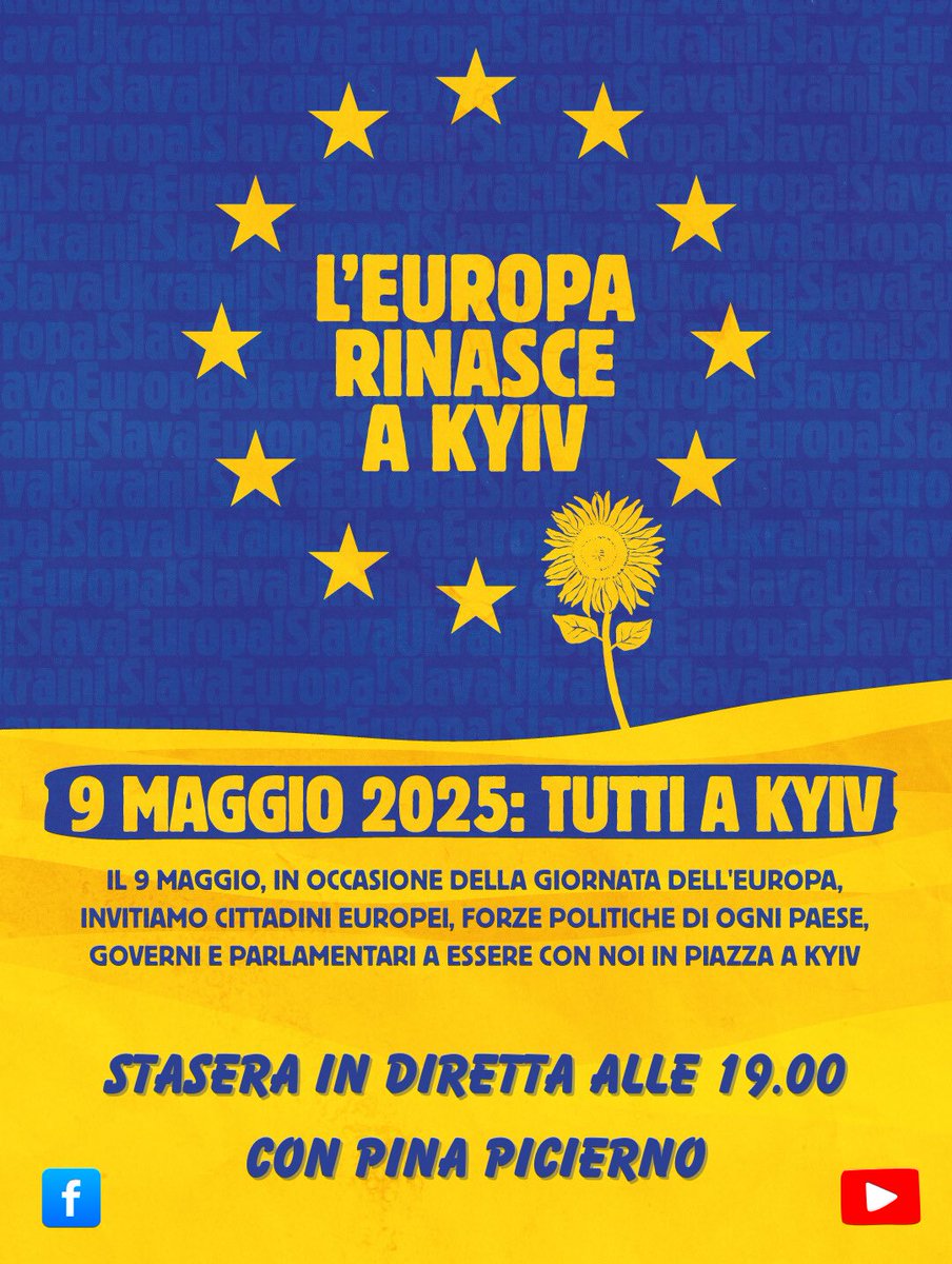 📍Stasera saremo in diretta su Facebook  e su YouTube con <a href="/pinapic/">Pina Picierno</a> (Partito Democratico), vicepresidente del Parlamento Europeo, membro del gruppo europeo dei Socialisti&amp;Democratici. 

Vi aspettiamo stasera in diretta!