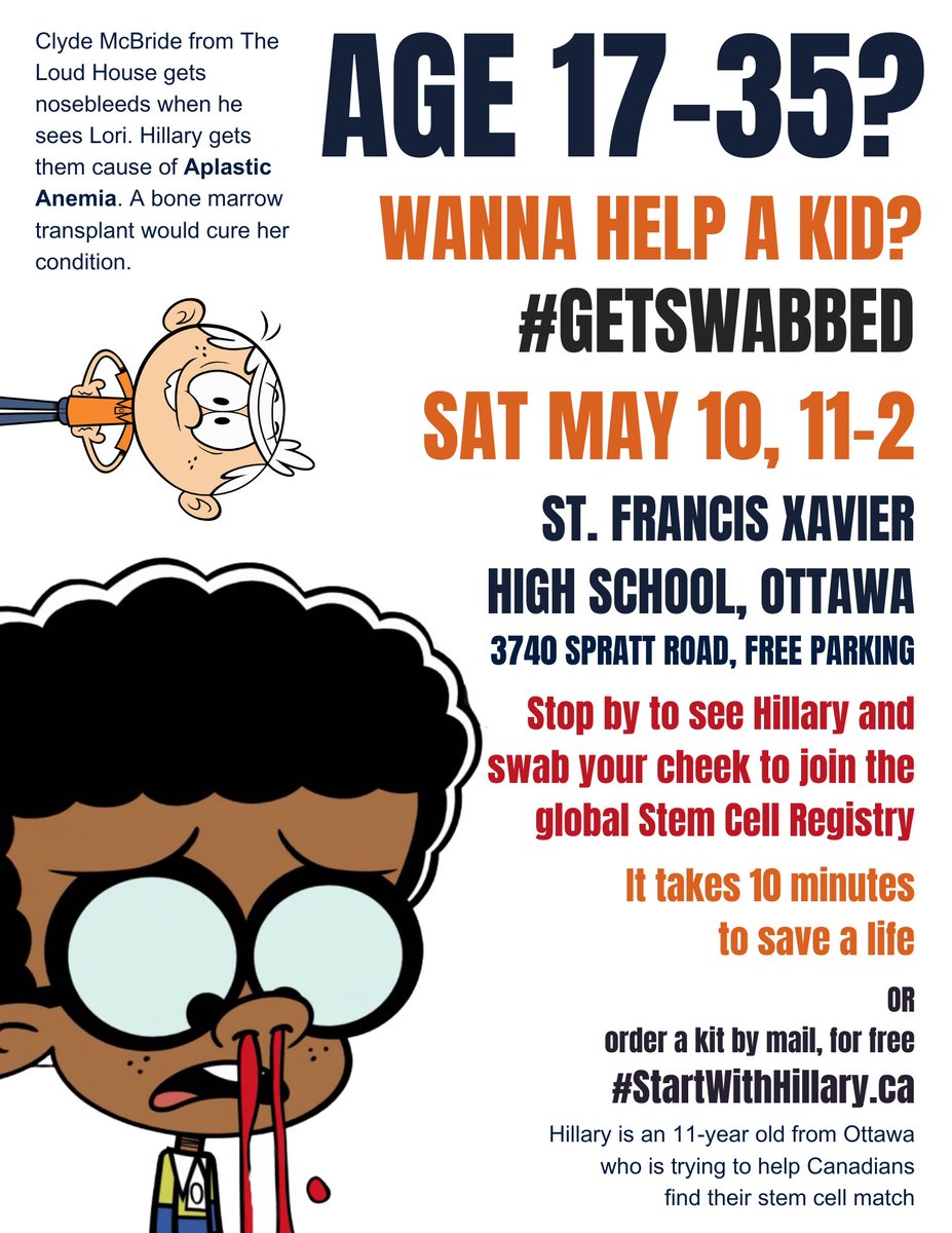 StartWithHills's tweet photo. Thank you to the @OttCatholicSB for being an early adopter of my #StudentsSavingLives initiative. They are now offering a $9,000 if you advocate for blood AND stem cells .#StartWithHillary & I hope I win this someday!!!! @OCDSB https://t.co/d9Pb1anTEu