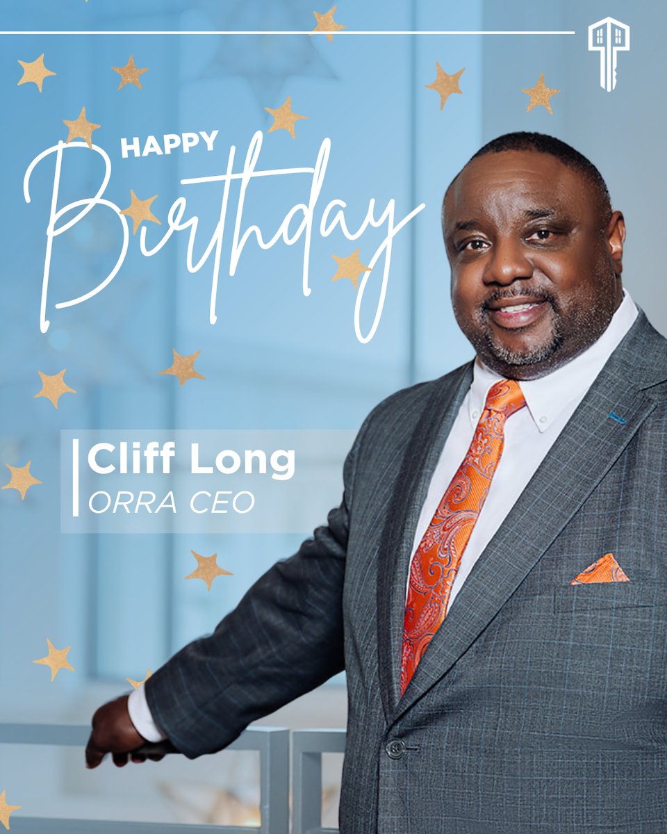 Join us in wishing our fearless leader a very Happy Birthday! 🎉 
Today, we celebrate Cliff Long, our incredible CEO, whose vision and passion guide ORRA forward every day. Here's to you, Cliff! ✨ 

#ORRAFamily #ORRA #Birthday #LeadershipExcellence #BirthdayWishes