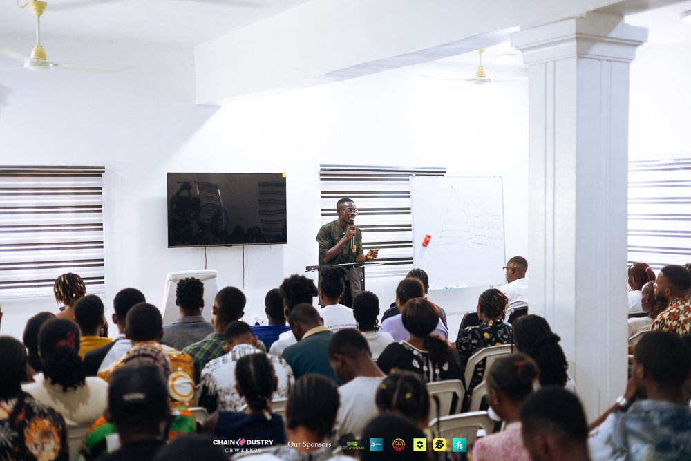 Bob_Erudit's tweet image. Just wrapped up @ChainDustry orientation  full of insights on Web3, value, and life!
Now, with #CBWeek25 around the corner, the excitement is building.
Get ready for an unforgettable week of learning, networking, and growth!
#ChainDustryBlockchainWeek
#ChainDustry