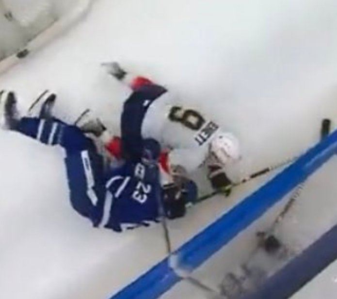 HungryLeafsFan's tweet photo. DoPS: Sam Bennett plays the game the right way and have always treated his opponents with respect. Any contact with the head was purely accidental as he does not have a history of deliberate head shots https://t.co/fh02fwtRHp