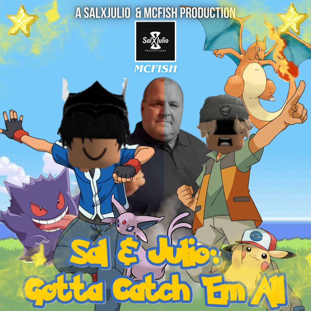 Sal (@nycsalnyc) on Twitter photo The Return of SalxJulio Productions..
A SalxJulio & McFish Production
Sal & Julio: Gotta Catch em All💫
Live on <a href="/SXJ_Productions/">SalXJulio Productions</a> The Return of SalxJulio Productions..
A SalxJulio & McFish Production
Sal & Julio: Gotta Catch em All💫
Live on <a href="/SXJ_Productions/">SalXJulio Productions</a>