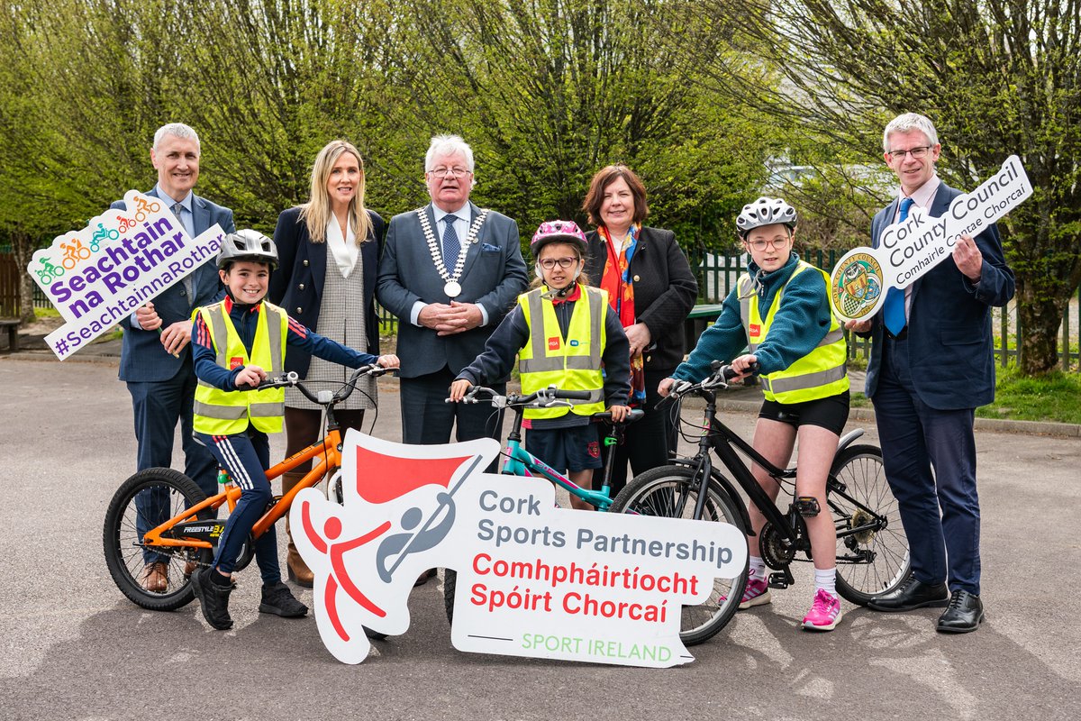 🚲 With #BikeWeekCork2025 taking place from Saturday May 10th to Sunday May 18th, The Mayor of the County of Cork, Cllr Joe Carroll is encouraging people, young and old, to take advantage of over 315 fun and free events taking place throughout Cork.

🚲 Events include a wide