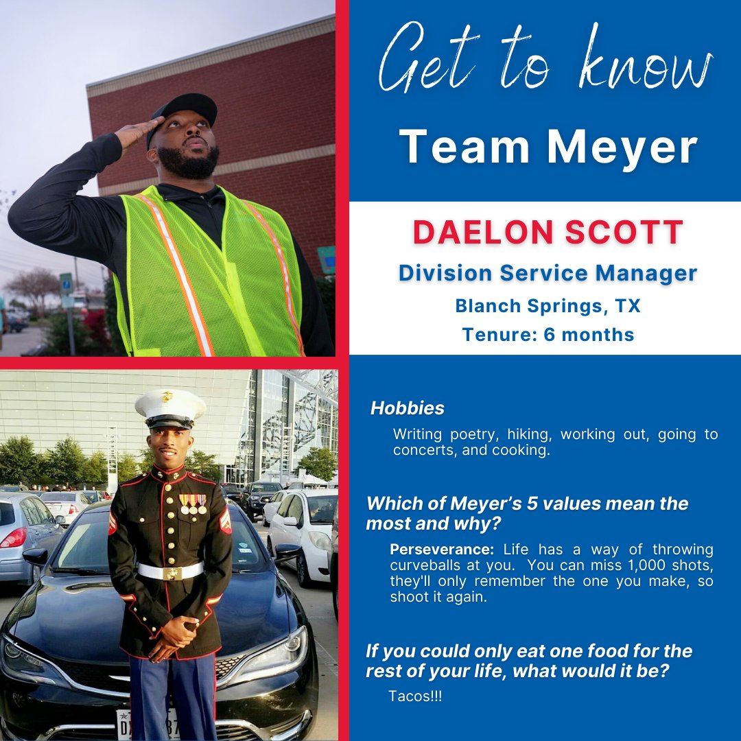 MeyerLaboratory's tweet photo. ๐ ๐๐ฉ'๐จ ๐๐๐๐ข ๐๐๐ฎ๐๐ง ๐๐ช๐๐จ๐๐๐ฎ ๐โ Meet Daelon Scott!
Learn what itโs like to work at Meyer: https://t.co/FK4wUkBHoP
#TeamMeyer #MeyerProud #Family #Culture https://t.co/PWunywM4cE