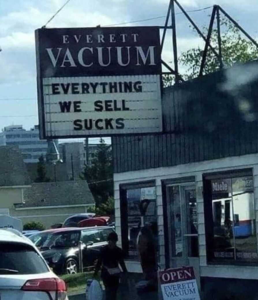 The 12 best small business billboards of all time:

(No. 6 is my favorite):