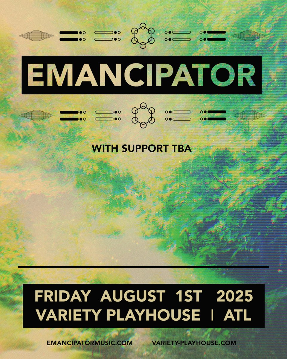 Emancipator (@emanc) on Twitter photo Back in Atlanta this summer <a href="/VarPlayhouse/">Variety Playhouse</a> on August 1st. On-Sale is this Friday at 10am ET. Back in Atlanta this summer <a href="/VarPlayhouse/">Variety Playhouse</a> on August 1st. On-Sale is this Friday at 10am ET.