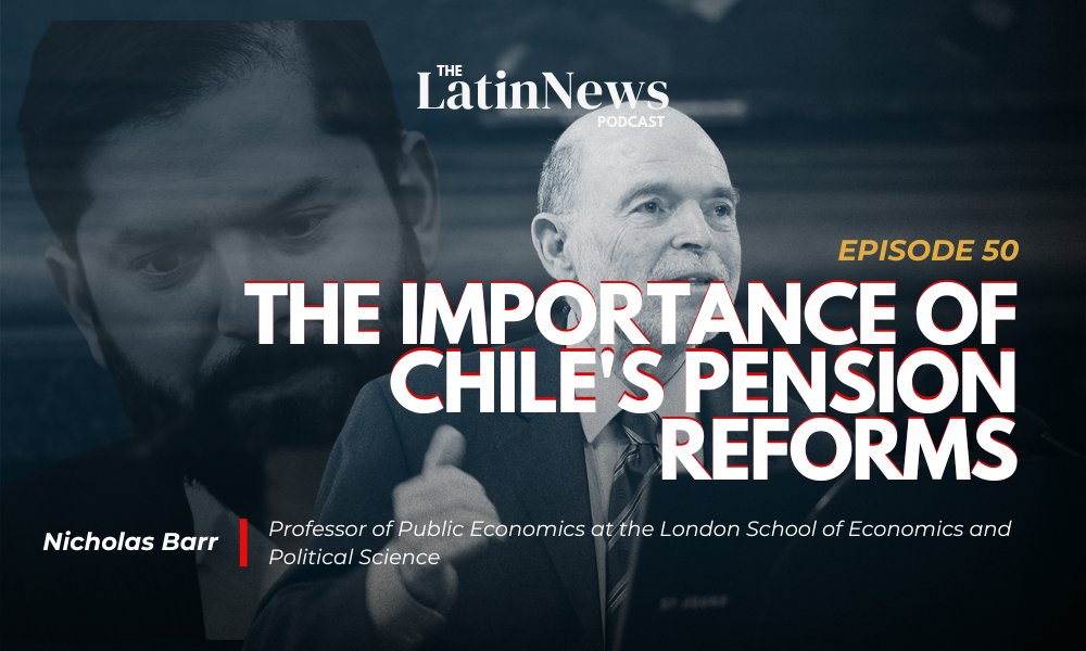 As if we hardly need reminding that Chile's controversial pension reforms were the focal point of protests at the heart of the civil unrest or "estallido social". This has been particularly incendiary in Chile with the AFP's origins dating back to the Pinochet dictatorship.