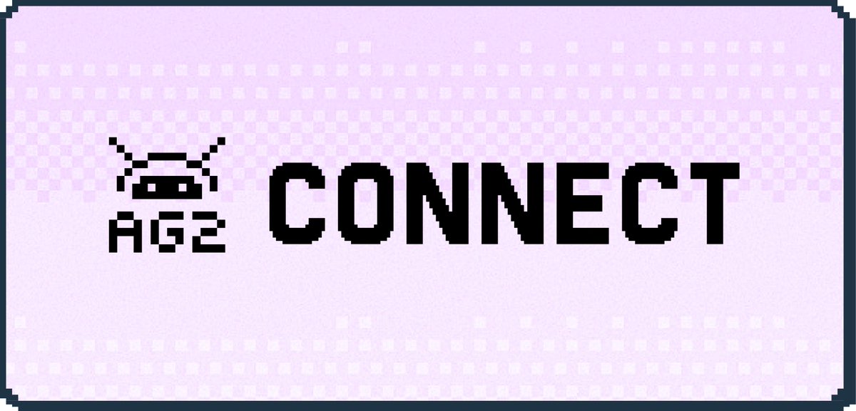 ag2oss's tweet image. 📣 AG2 Connect – Weekly Community Meetup 📣
Swing by our open session on Discord tomorrow — it’s a space to:
✨ Share your thoughts and feature ideas
❓ Ask questions about AG2 or your current projects
🙋♀️ Get help if you’re thinking of contributing
🛠️ Flag bugs or suggest what…