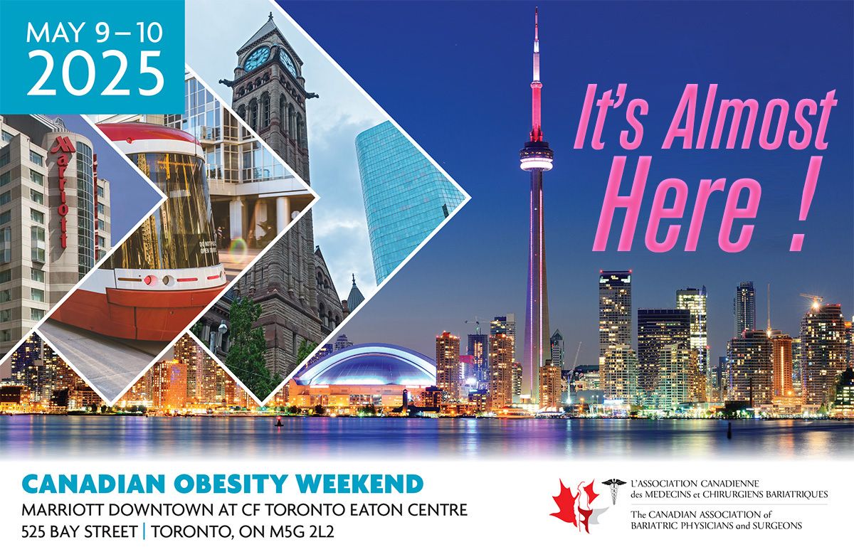Join top experts at the 2025 CABPS Conference this weekend — Canada’s leading Conference in bariatric care, surgery &amp; innovation!

Don’t miss cutting-edge sessions, networking &amp; more. 

conference2025.cabps.ca 

#BariatricMedicine #BariatricPhysicians #BariatricSurgeons