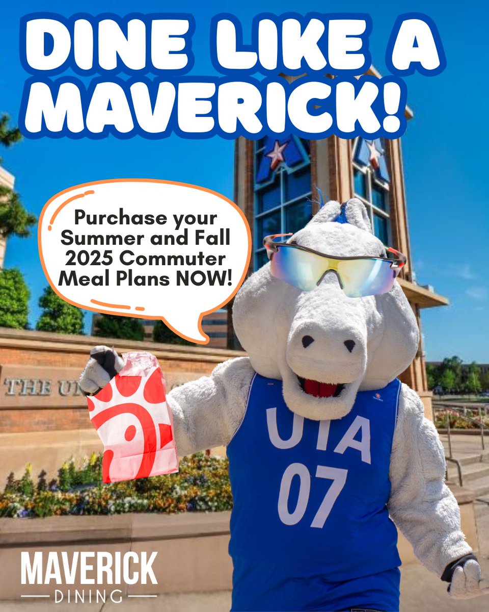 Whether you're on campus this summer or joining us in the fall, don’t forget to PLAN ahead and purchase your dining plan! Summer and Fall On-The-Go plans are available now!

Take the stress out of mealtime—we’ll handle the cooking🍽️

View here: secure.touchnet.net/C21611_ustores…