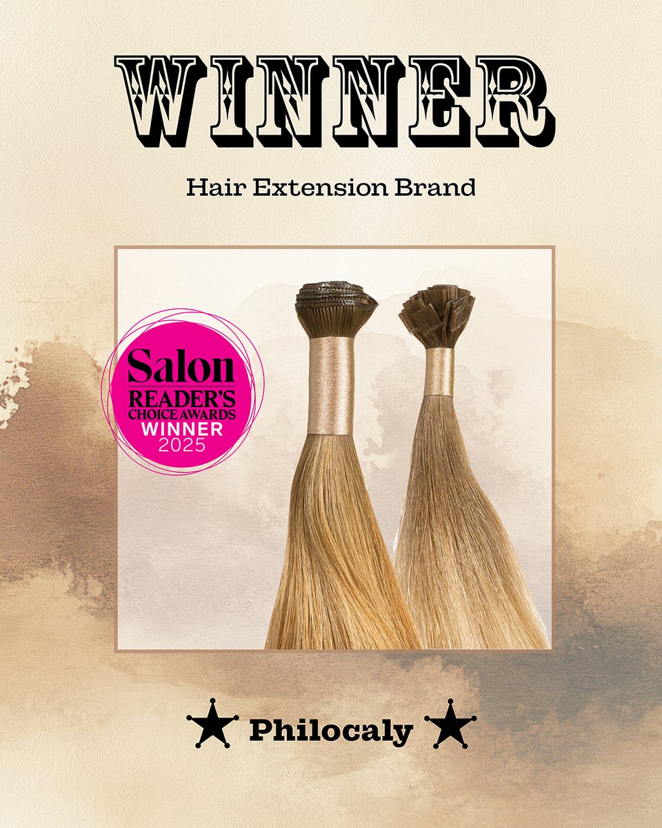 Yeehaw! 🎉 The 2025 Reader’s Choice Awards winners are here and they’re hotter than a summer rodeo. Swipe through to meet the brands and tools you crowned best in show. Want the full lowdown? Tap that link in our bio! 🐎🏆

salonmagazine.ca/salons-most-wa…