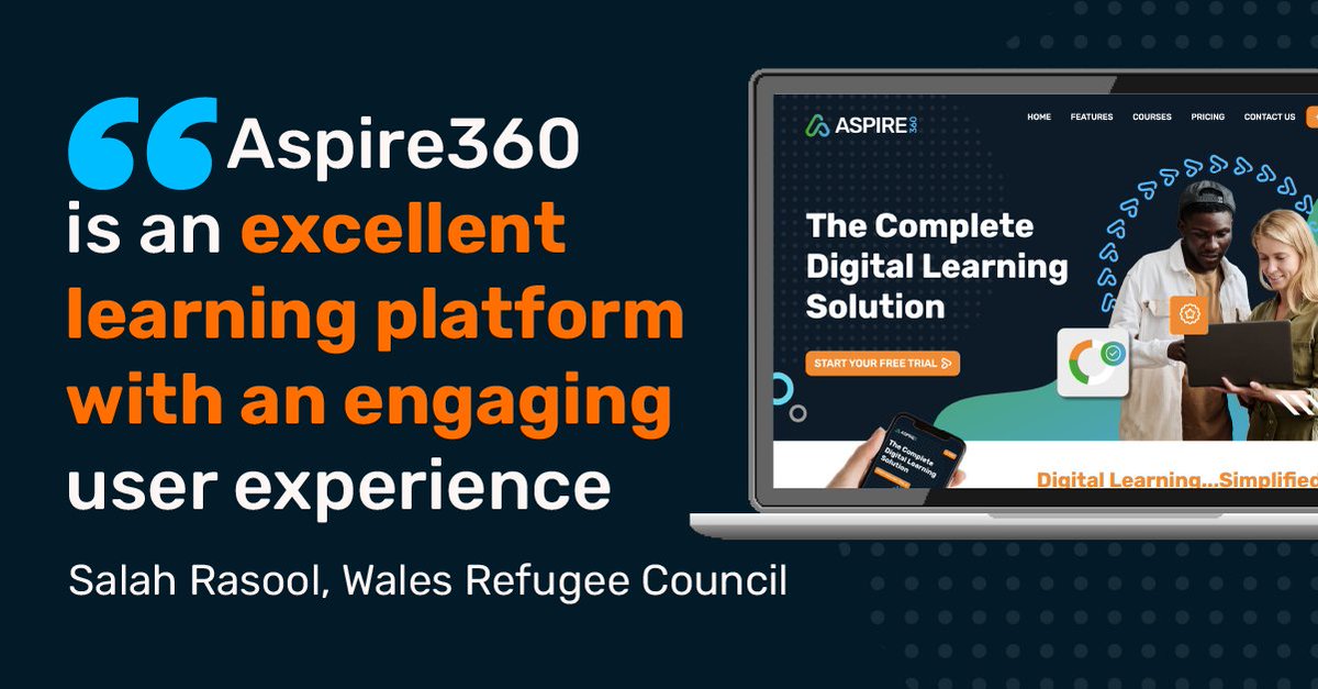 Learners are loving Aspire360! 🤩​

🔥 From engaging on-demand courses to an engaging user experience, book a FREE demo today to learn more! - ​hubs.la/Q03jfp5W0

#DigitalSkills #LMS