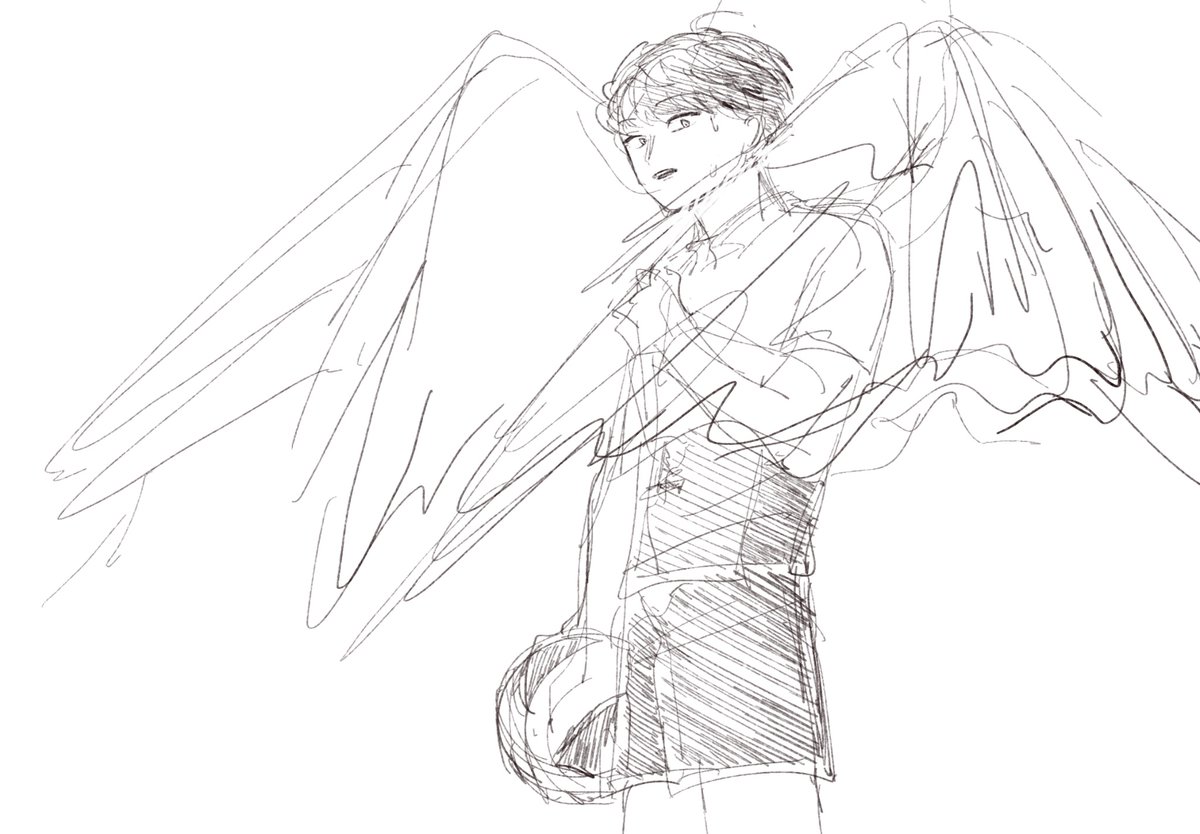 ___krrr___'s tweet photo. いつか描きたい絵と落描きをひとつ🤌 https://t.co/3uKfsXjqR0